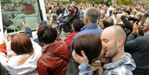 Homosexual Activists Disrespect Pope Benedict