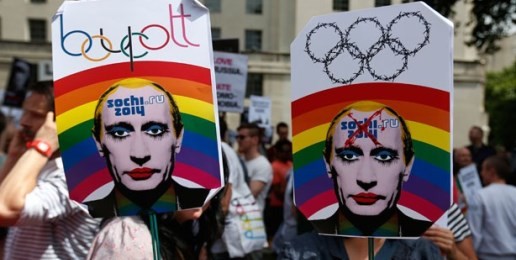 Russia’s Anti-Propaganda Law Riles Pro-Homosexuality Crowd