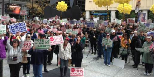 Hobby Lobby Victory Rally TODAY at NOON at Federal Plaza