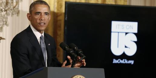 Obama Addresses Rape of Co-eds But Not Servicemen