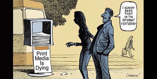 The Demise of Newspapers?