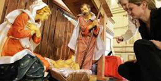 No Room in the Inn, But How About a Capitol? Nativity Scene in Springfield