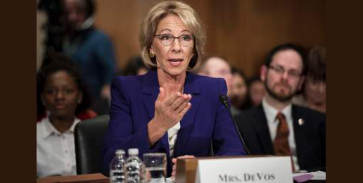 Support Needed for Secretary of Education Nominee Betsy DeVos Support Needed for Secretary of Education Nominee Betsy DeVos