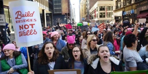Leftist “Illinois Women March on Springfield”
