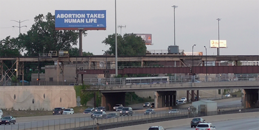 Pro-life Billboard Reaches the South Side of Chicago!