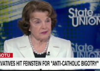 Diane Feinstein Doubles Down on Her Discrimination Against Christians Holding Public Office