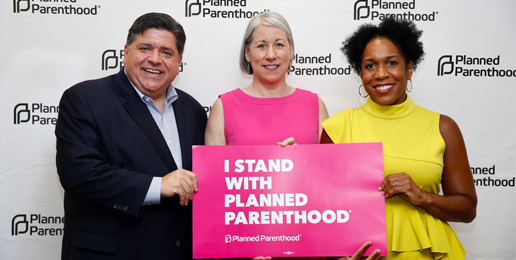 Gov. Pritzker Cheers Abortion at Planned Parenthood