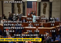 Banning Christianity: U.S. House Passes Faux-Equality Act Banning Christianity: U.S. House Passes Faux-Equality Act