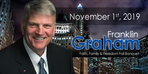 Rev. Franklin Graham to Keynote IFI’s Annual Banquet!