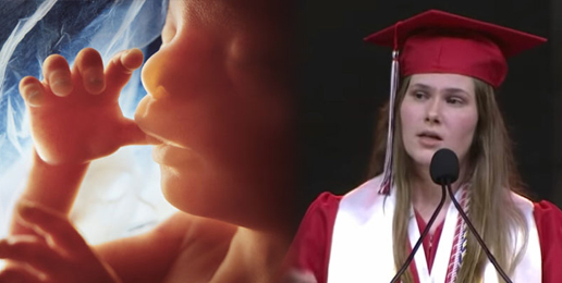 Valedictorian’s Shameful Plea for Child Sacrifice