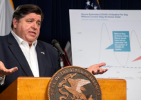 Gov. Pritzker Backs Down Before The U.S. Supreme Court Gov. Pritzker Backs Down Before The U.S. Supreme Court