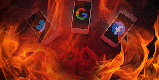 Twitter, Facebook, Google, Apple, and Amazon Collude to Crush Conservatives