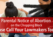 Parental Notice of Abortion on the Chopping Block!
