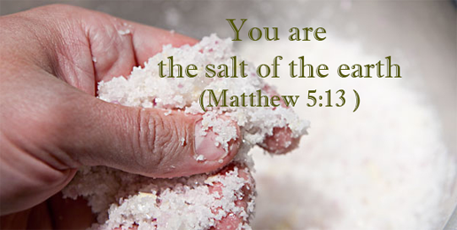 ‘You Are the Salt of the Earth’