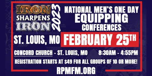 Iron Sharpens Iron Men’s Conference in St. Louis
