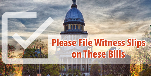 Time to File Witness Slips & Make Your Voice Heard