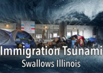 Immigration Tsunami Swallows Illinois, “Refugee Tent Cities” Planned