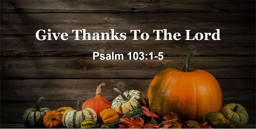 Giving Thanks Is Good For You