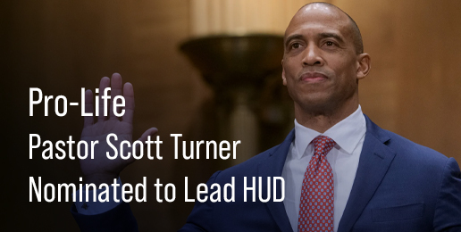 Pro-Life Pastor Scott Turner Nominated to Lead HUD