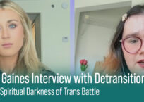 Riley Gaines Interview with Detransitioner Shows Spiritual Darkness of Trans Battle