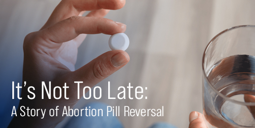 It’s Not Too Late: A Story of Abortion Pill Reversal It’s Not Too Late: A Story of Abortion Pill Reversal