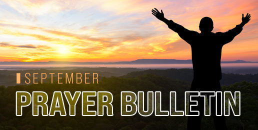 Prayer Bulletin for September 2025
