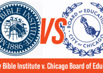Moody Bible Institute v. Chicago Board of Education