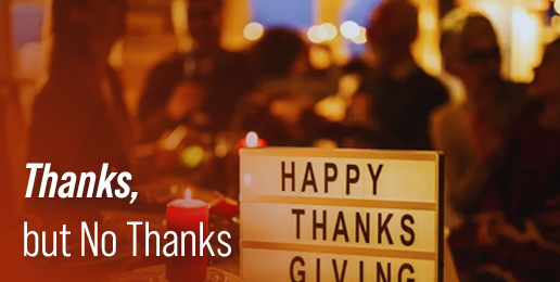 Thanks, but No Thanks