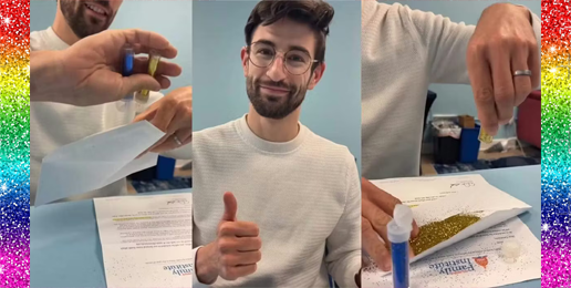 When the Left Can’t Win Arguments… They Send Glitter