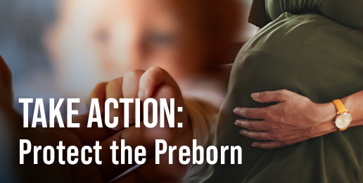 TAKE ACTION: Protect the Preborn TAKE ACTION: Protect the Preborn