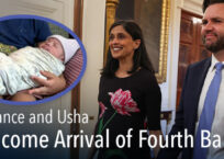 VP Vance and Usha Welcome Arrival of Fourth Baby