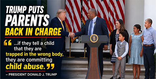 Trump Takes on DEI, CRT & Transgender Ideology in Schools